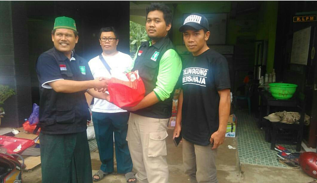 PCNU Kabupaten Tulungagung Kirim Bantuan untuk Korban Banjir di Pacitan