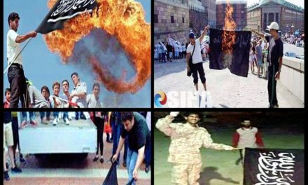 Bagaimana Hukum Membakar Bendera Tauhid?