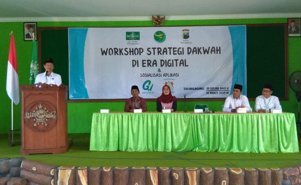 LDNU Tulungagung Gelar Workshop Strategi Dakwah dan Launching Aplikasi Golekustadz-ah