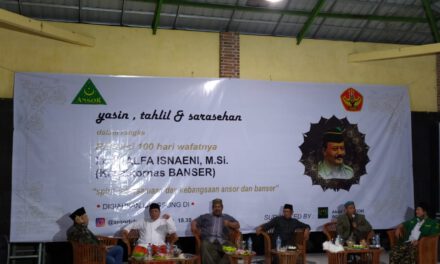 PC GP Ansor Tulungagung Peringati 100 Hari Wafatnya Kasatkornas Banser Alfa Isnaeni