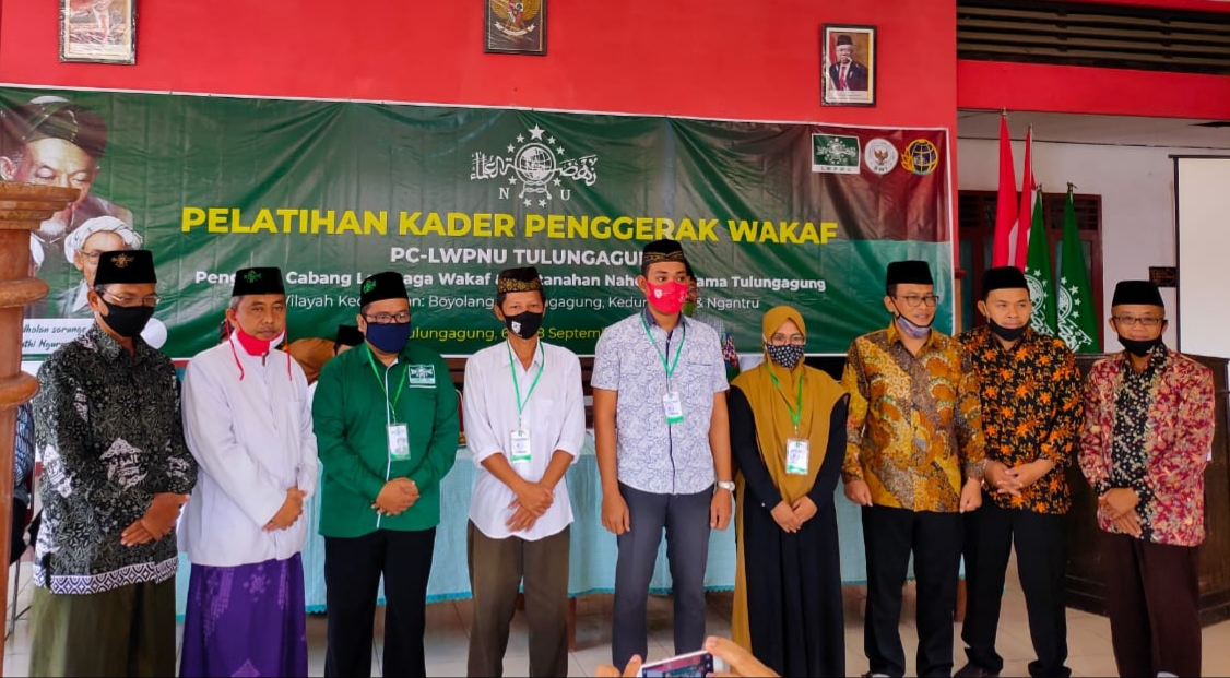 Selamatkan Aset NU, LWP NU Cabang Tulungagung Gelar Pelatihan Kader Penggerak Wakaf