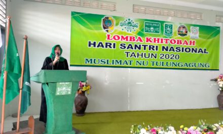 Peringati Hari Santri Nasional 2020 Muslimat NU Gelar Lomba Khitobah