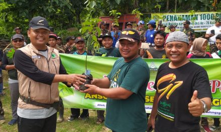 Peduli Linkungan, GP Ansor Tulungagung Tanam 1000 Pohon Alpukat