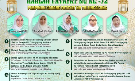 Fatayat NU Tulungagung selenggarakan Sembilan Kegiatan Meriahkan Harlah ke-72