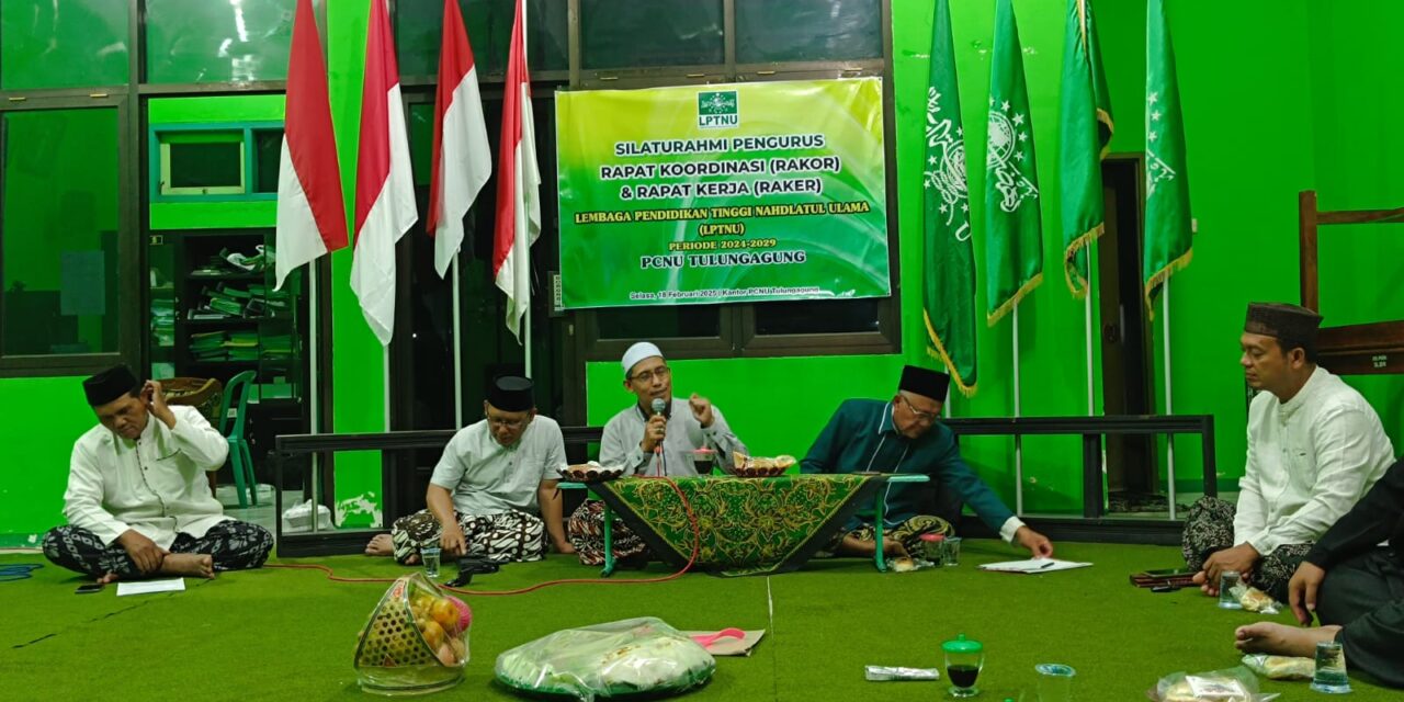 LPT PCNU Tulungagung Selenggarakan Rapat Kerja I dan Megengan Bareng