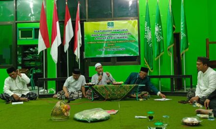 LPT PCNU Tulungagung Selenggarakan Rapat Kerja I dan Megengan Bareng