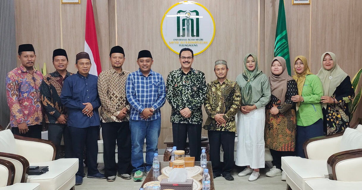 Membangun Sinergi Pendidikan, PC LP Ma’arif NU Tulungagung Audiensi dengan Rektor UIN SATU Tulungagung