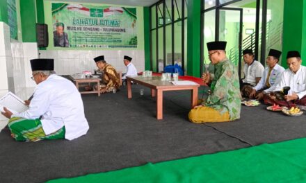 Khotmil Qur’an Perdana dalam rangka Tasyakuran Gedung Baru MWC NU Gondang