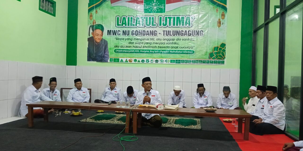 Lailatul Ijtima’ Pamungkas MWC NU Gondang