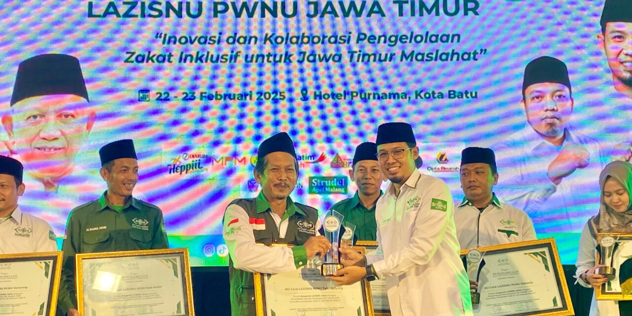 NU CARE-LAZISNU PCNU Tulungagung Raih Penghargaan Konsolidasi Laporan Keuangan ZIS Terbaik di RAKORNAS LAZISNU Jawa Timur