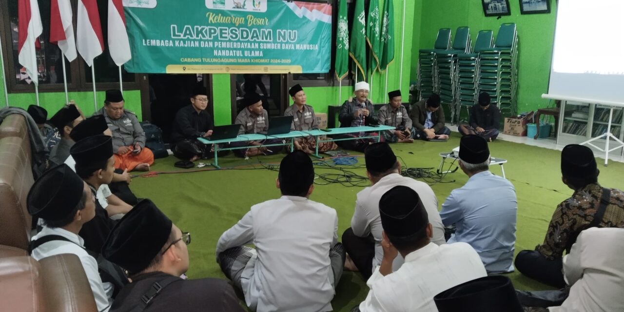 Lakpesdam NU Cabang Tulungagung Sosialisasikan Hasil Rumusan Program Kerja
