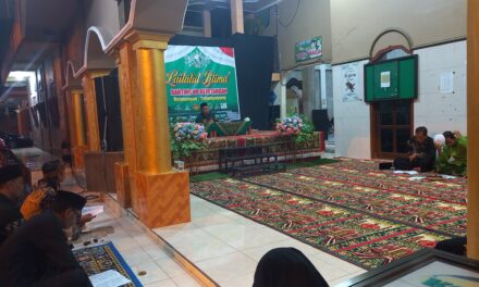 Lailatul Ijtima’ Ranting NU Rejotangan Kupas Tuntas Penyembelihan Hewan Kurban